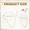 Brass Rhinestone Bracelets & Stud Earrings & Pendant Necklaces Sets SJEW-LP0001-98G-2