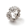 Daisy Flower European Beads KK-G458-11C-P-2