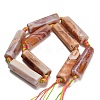 Dyed & Heated Natural Fire Crackle Agate Beads Strands GG-CBAB9C6-H01-01-5