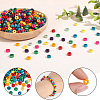 1000Pcs Natural Maple Wood Beads WOOD-PA0001-62-6