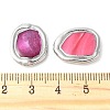 Electroplated Natural Shell Beads KK-P305-05P-3