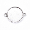 Tibetan Style Cabochon Connector Settings LS-TIBE-A124178-AS-LF-2