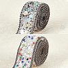 Hotfix Resin Rhinestone Tape DIY-FG0001-49-4