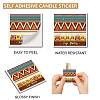 10 Sheets Paper Lip Balm Adhesive Label Stickers STIC-WH0026-006-3