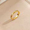 201 Stainless Steel Finger Rings for Women FS-WGE07E1-02-1