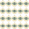 20Pcs Rack Plating Alloy Pendants FIND-SC0013-22-1