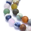 Natural Mixed Gemstone Beads Strands G-K310-H01-8mm-3