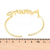 Amour Brass Open Cuff Bangles BJEW-F528-03G-5