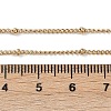 Ion Plating(IP) 304 Stainless Steel Satellite Chain Necklace for Men Women X-NJEW-M200-05G-4