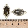 Natural Labradorite Faceted Oval Links G-B126-06G-06-3