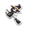 Halloween Printed Acrylic Pendants MACR-I041-02F-2