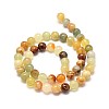 Natural Xiuyan Jade Bead Strands G-P075-39-8mm-2