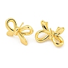 Rack Plating Brass Stud Earrings EJEW-M247-30E-G-2