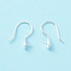 925 Sterling Silver Earring Hooks STER-P047-01A-S-3