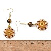 Glass Seed Beads Dangle Earrings EJEW-MZ00763-03-5