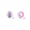 100Pcs Transparent Glass Beads X1-GLAA-P061-01H-3