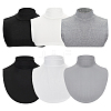 AHADERMAKER 6Pcs 6 Styles Cotton Faux Collar DIY-GA0006-09-1