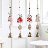 Iron Bell Pendants IFIN-NB0001-06-6