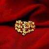 Brass Adjustable Finger Rings FS-WGF67D5-02-1