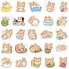 50Pcs Dog PVC Waterproof Stickers PW-WG0B23F-01-2