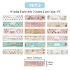 Ocean Theme Polyester Elastic Foldover Elastics OCOR-GF0001-08-2