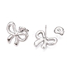 Non-Tarnish 304 Stainless Steel Stud Earrings LS-EJEW-H115-07P-2
