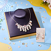 45Pcs 3 Style 4-Holes Shell Buttons BUTT-TA0001-27-8