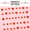 48Pcs 3 Styles Alloy Enamel Charms ENAM-FS0002-42-3