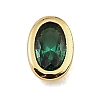 Brass Pave Cubic Zirconia Cabochons CU-CBA30E8-04G-07-1