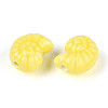 Glazed Porcelain Beads PORC-I028-02I-01-2
