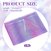 Rainbow Color Polyester Mesh Fabric DIY-WH0496-43A-2