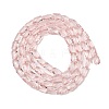 Transparent Glass Beads Strands GLAA-Z018-C22-2