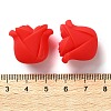 Rose Shape Silicone Beads SIL-S011-02D-3