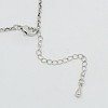Trendy Women's Brass Rolo Chain Moustache Cage Pendant Necklaces NJEW-F053-02-3