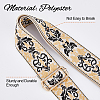 Bohemian Style Polyester Adjustable Webbing Bag Straps FIND-WH0418-24KCG-02-5