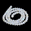 Imitation Jade Electroplate Glass Beads Strands LS-EGLA-A039-J2mm-L05-2