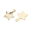 Brass Charms LS-X-KK-F831-021G-RS-3