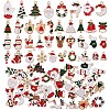 38Pcs Christmas Alloy Enamel Pendants JX266A-1