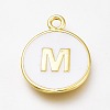 Brass Enamel Pendants LS-KK-H103-01M-G-1