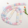 2 Strands Natural White Jade Beads Strands G-PA0001-23E-6