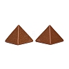 Synthetic Goldstone Orgonite Pyramid Display Decorations G-C186-07G-1