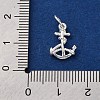 925 Sterling Silver Anchor Charms STER-G045-02S-3