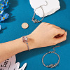 3Pcs Brass Macrame Pouch Empty Stone Holder for Link Bracelet Making BJEW-TA0001-12P-5