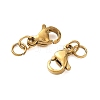 304 Stainless Steel Lobster Claw Clasps STAS-K313-01A-G-2