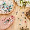 DIY Rosary Bead Necklaces Making Kits DIY-SC0031-47-3
