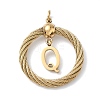 304 Stainless Steel Pendants STAS-D154-01Q-G-1