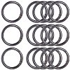 10Pcs Alloy Spring Gate Rings FIND-SP0001-38B-1