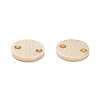 Brass Link Connectors KK-K253-09A-01G-2