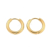 Ion Plating(IP) 304 Stainless Steel Huggie Hoop Earrings EJEW-F111B-16mm-G-2