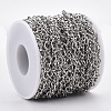 304 Stainless Steel Figaro Chains STAS-R100-18-3